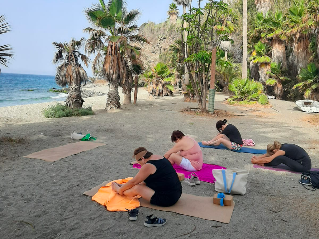 Yoga on the beach 2024